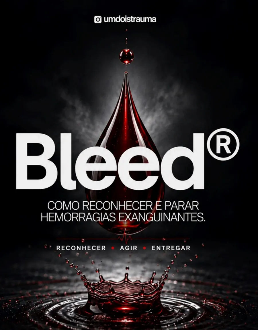 Ebook BLEED — Como reconhecer e parar hemorragias exanguinantes
